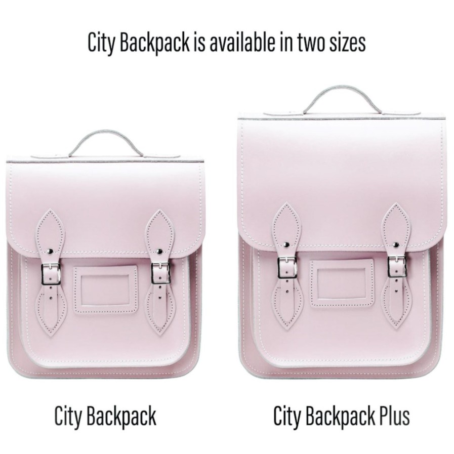 Men Zatchels Backpacks | Handmade Leather City Backpack Rose